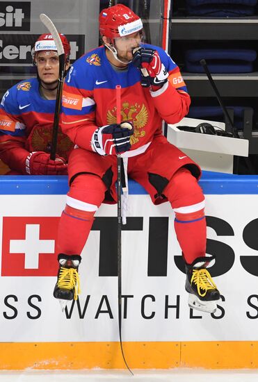 2016 IIHF World Ice Hockey Championship. Finland vs. Russia