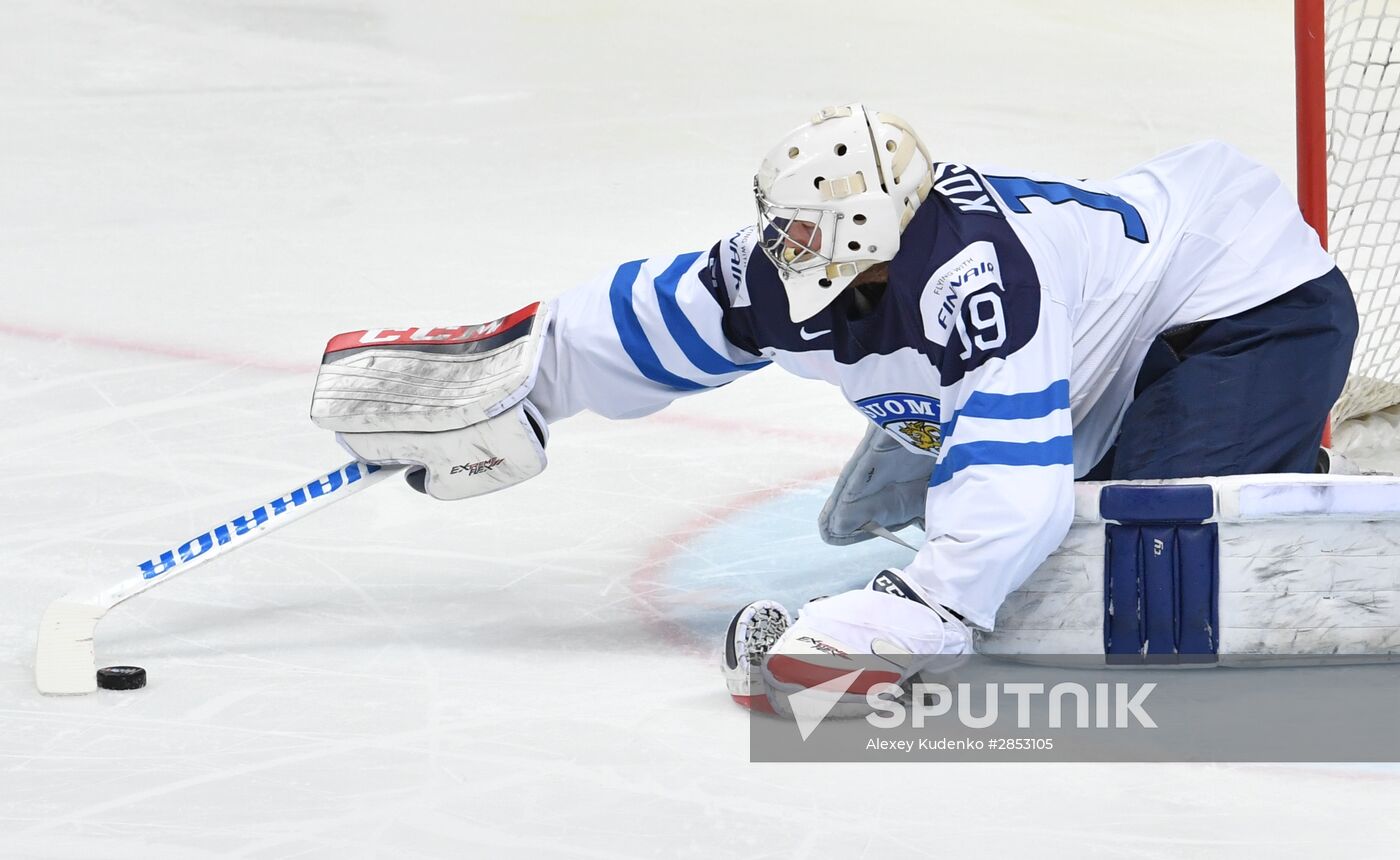 2016 IIHF World Ice Hockey Championship. Finland vs. Russia