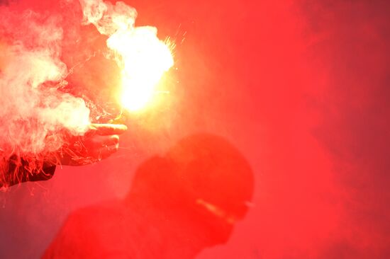 Football. Russian Premier League. Rubin vs. CSKA