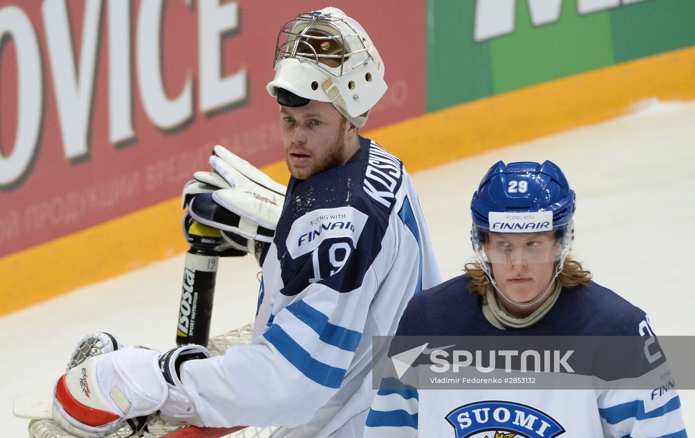 2016 IIHF World Ice Hockey Championship. Finland vs. Russia