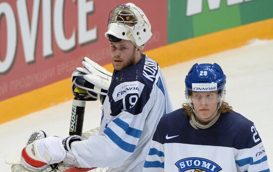 2016 IIHF World Ice Hockey Championship. Finland vs. Russia