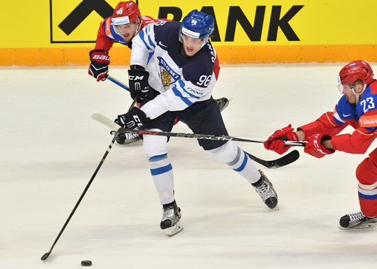 2016 IIHF World Ice Hockey Championship. Finland vs. Russia