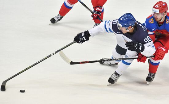 2016 IIHF World Ice Hockey Championship. Finland vs. Russia