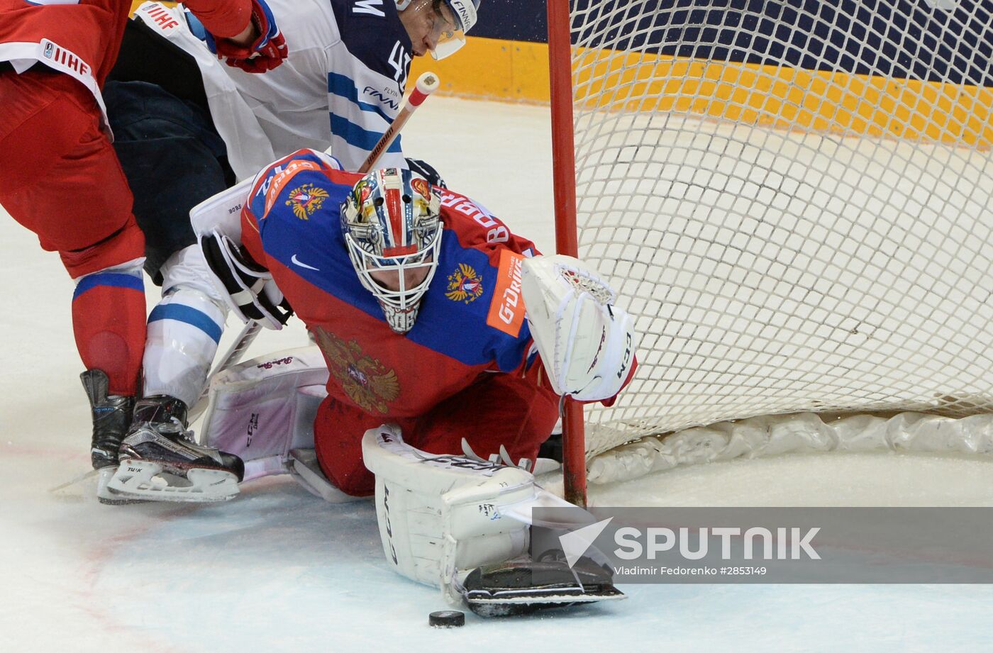 2016 IIHF World Ice Hockey Championship. Finland vs. Russia