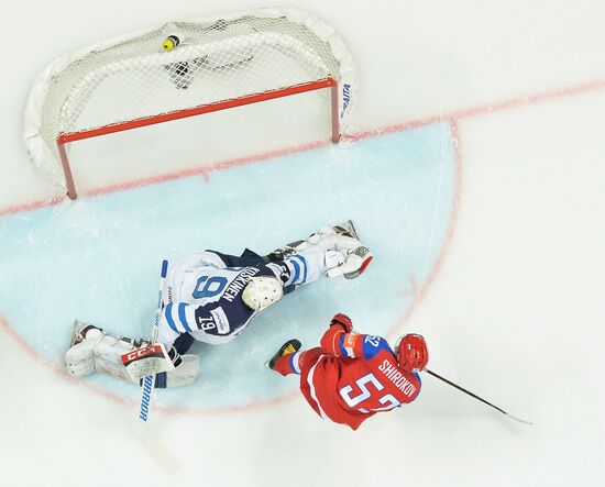 2016 IIHF World Ice Hockey Championship. Finland vs. Russia