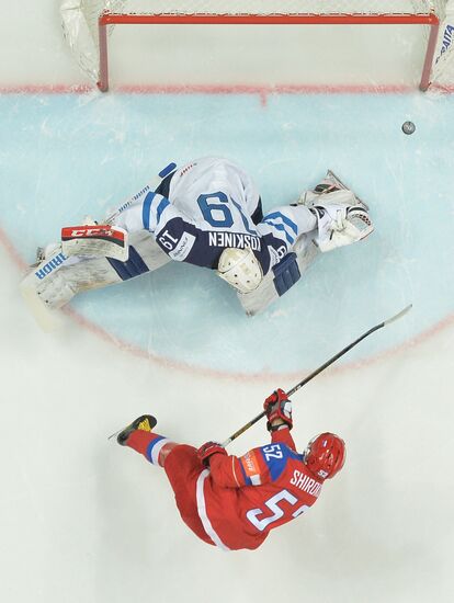 2016 IIHF World Ice Hockey Championship. Finland vs. Russia