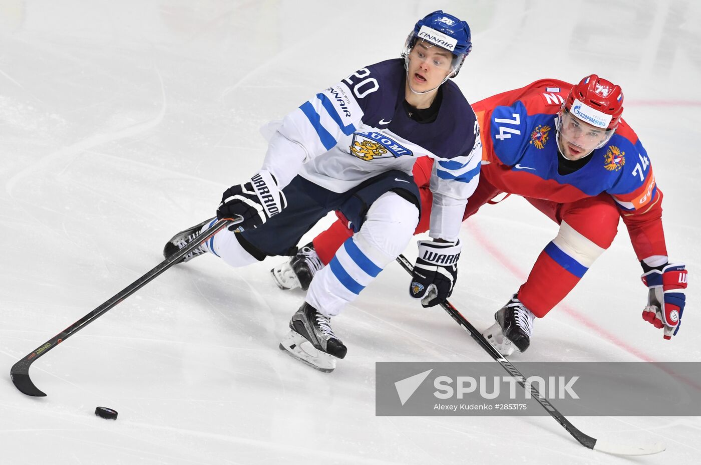 2016 IIHF World Ice Hockey Championship. Finland vs. Russia