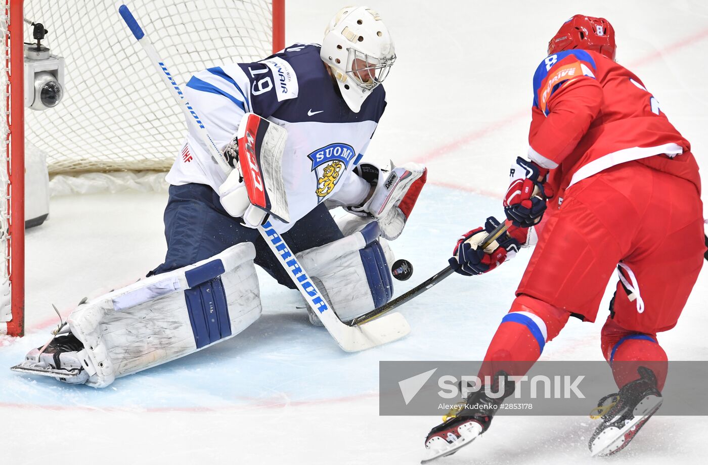 2016 IIHF World Ice Hockey Championship. Finland vs. Russia