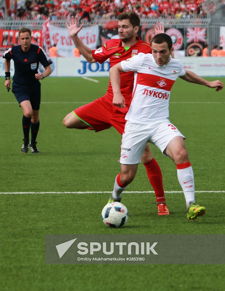 Football. Russian Premier League. Spartak vs. Ufa