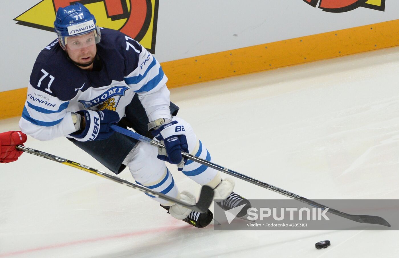 2016 IIHF World Ice Hockey Championship. Finland vs. Russia