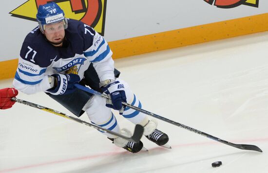 2016 IIHF World Ice Hockey Championship. Finland vs. Russia