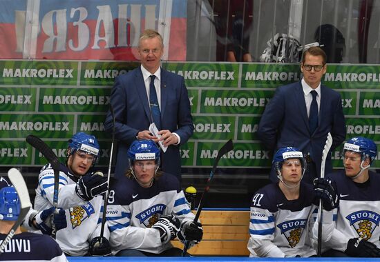 2016 IIHF World Ice Hockey Championship. Finland vs. Russia