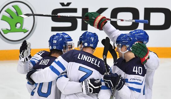 2016 IIHF World Ice Hockey Championship. Finland vs. Russia