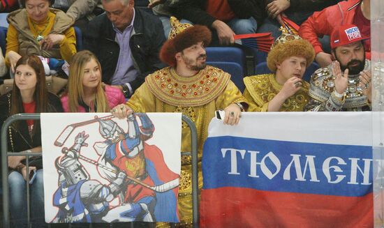 2016 IIHF World Ice Hockey Championship. Finland vs. Russia