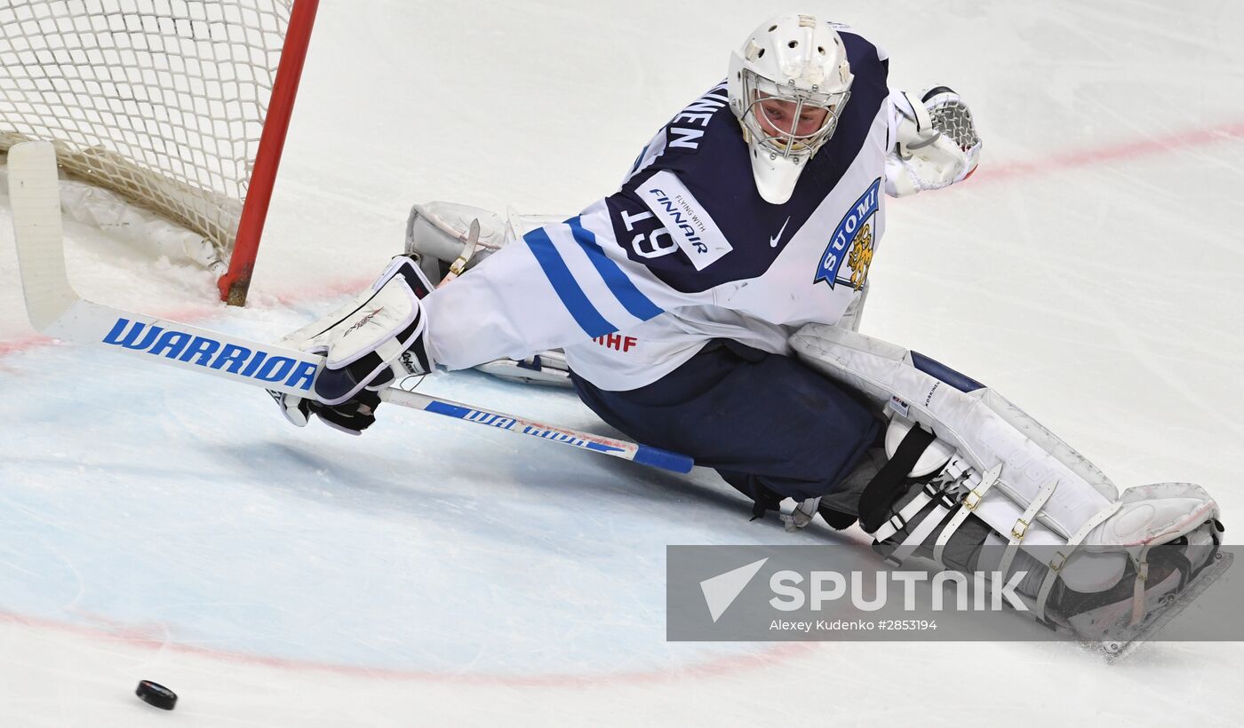 2016 IIHF World Ice Hockey Championship. Finland vs. Russia