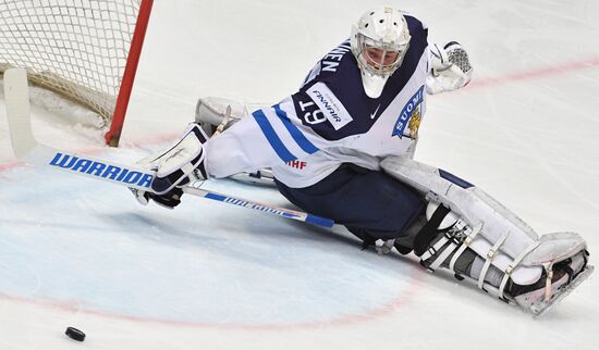 2016 IIHF World Ice Hockey Championship. Finland vs. Russia