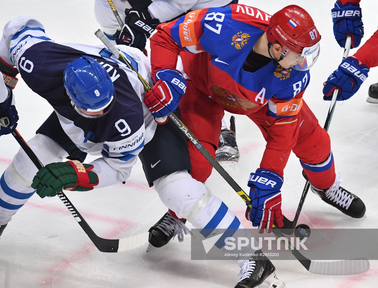 2016 IIHF World Ice Hockey Championship. Finland vs. Russia