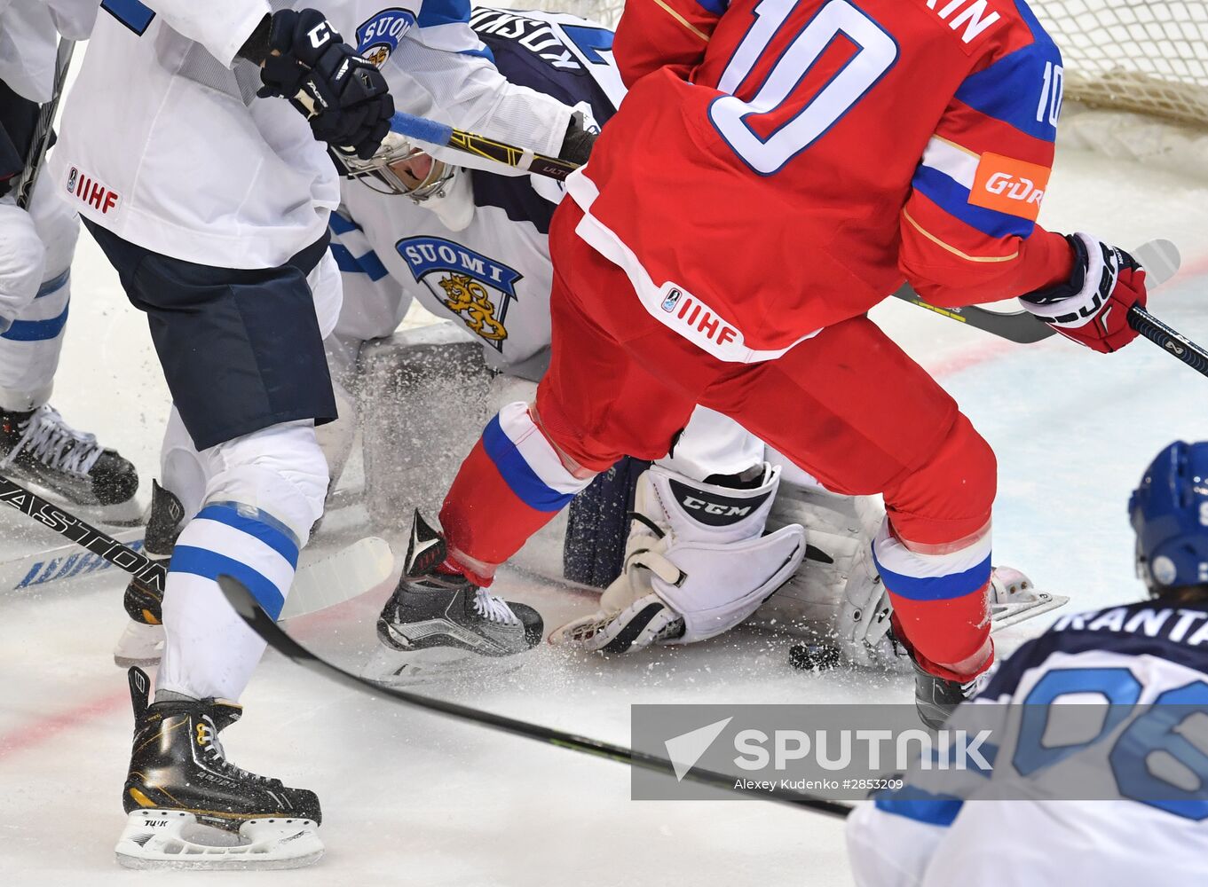 2016 IIHF World Ice Hockey Championship. Finland vs. Russia