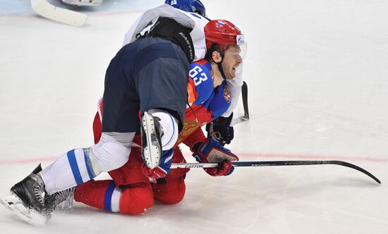 2016 IIHF World Ice Hockey Championship. Finland vs. Russia