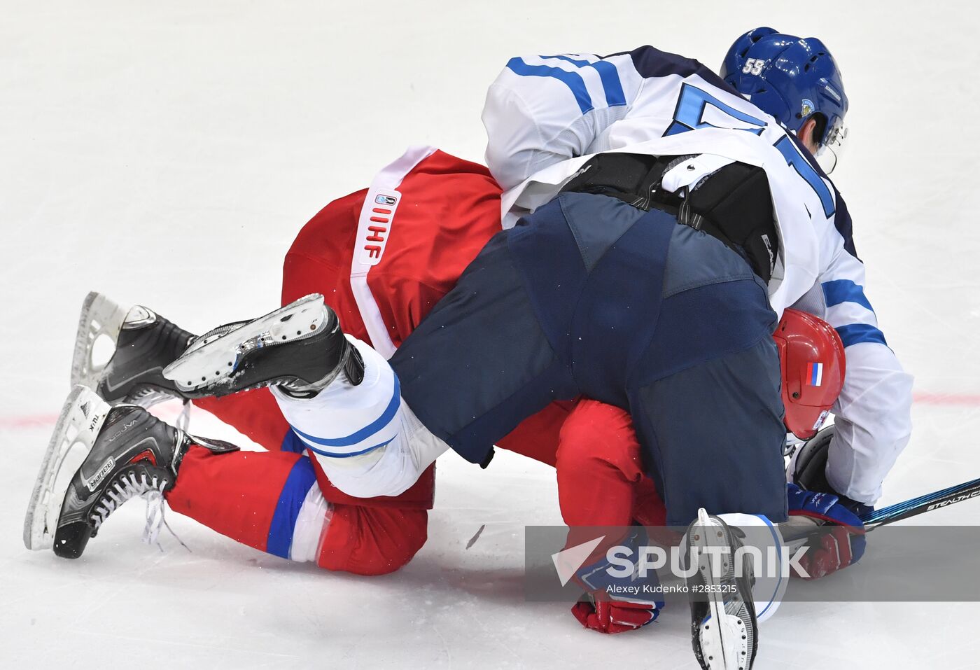 2016 IIHF World Ice Hockey Championship. Finland vs. Russia