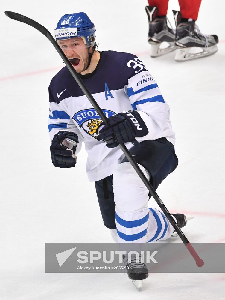 2016 IIHF World Ice Hockey Championship. Finland vs. Russia