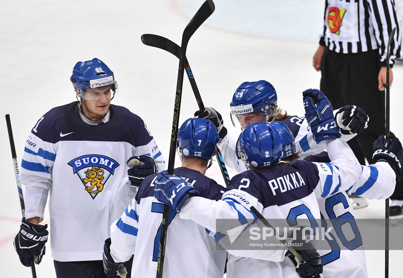 2016 IIHF World Ice Hockey Championship. Finland vs. Russia