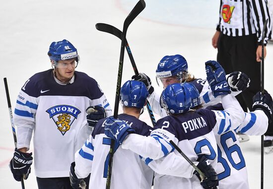 2016 IIHF World Ice Hockey Championship. Finland vs. Russia