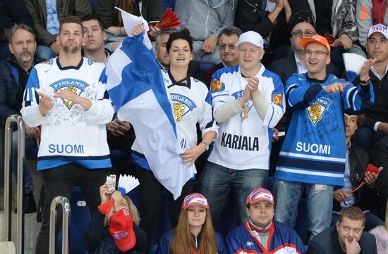 2016 IIHF World Ice Hockey Championship. Finland vs. Russia