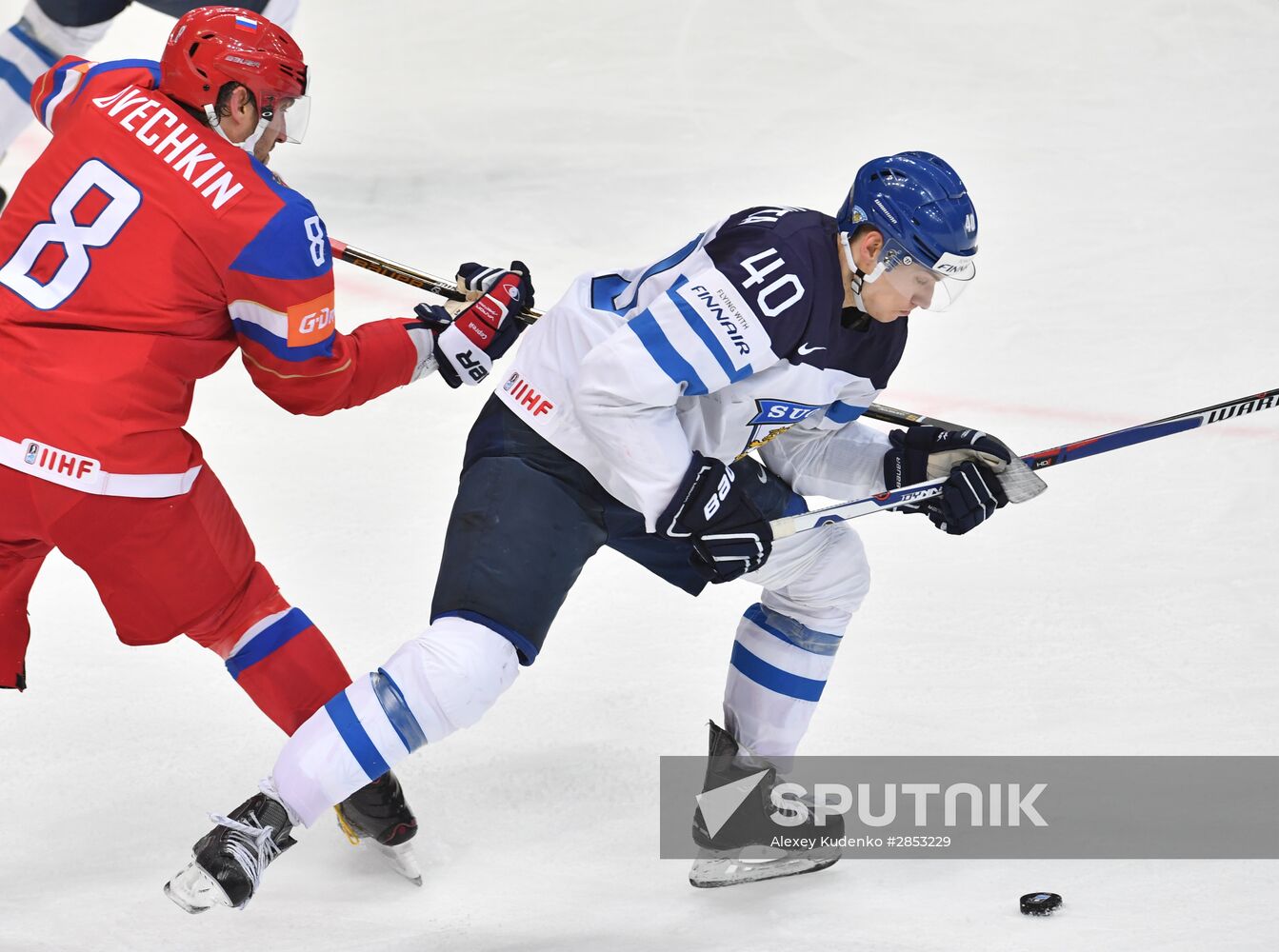 2016 IIHF World Ice Hockey Championship. Finland vs. Russia