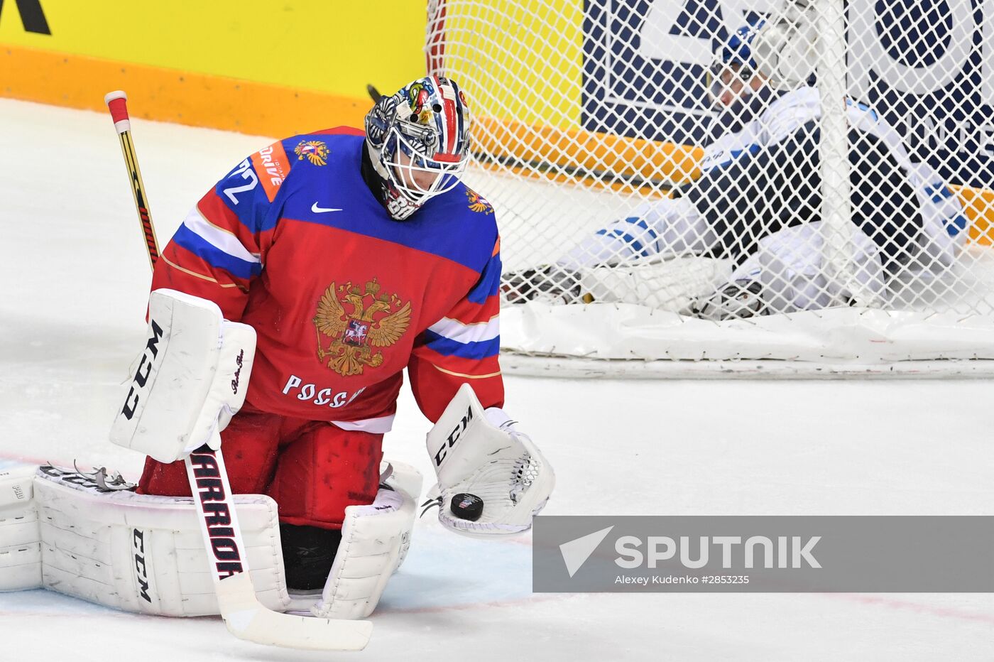 2016 IIHF World Ice Hockey Championship. Finland vs. Russia