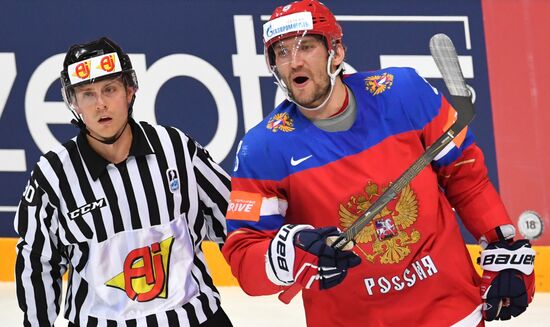 2016 IIHF World Ice Hockey Championship. Finland vs. Russia