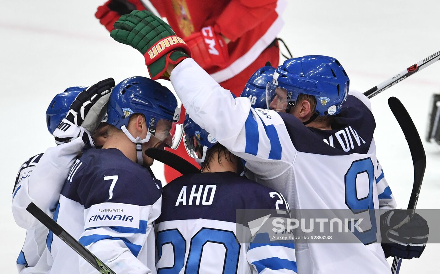 2016 IIHF World Ice Hockey Championship. Finland vs. Russia