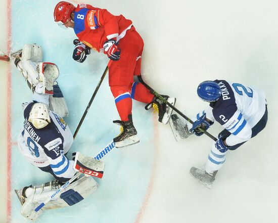 2016 IIHF World Ice Hockey Championship. Finland vs. Russia