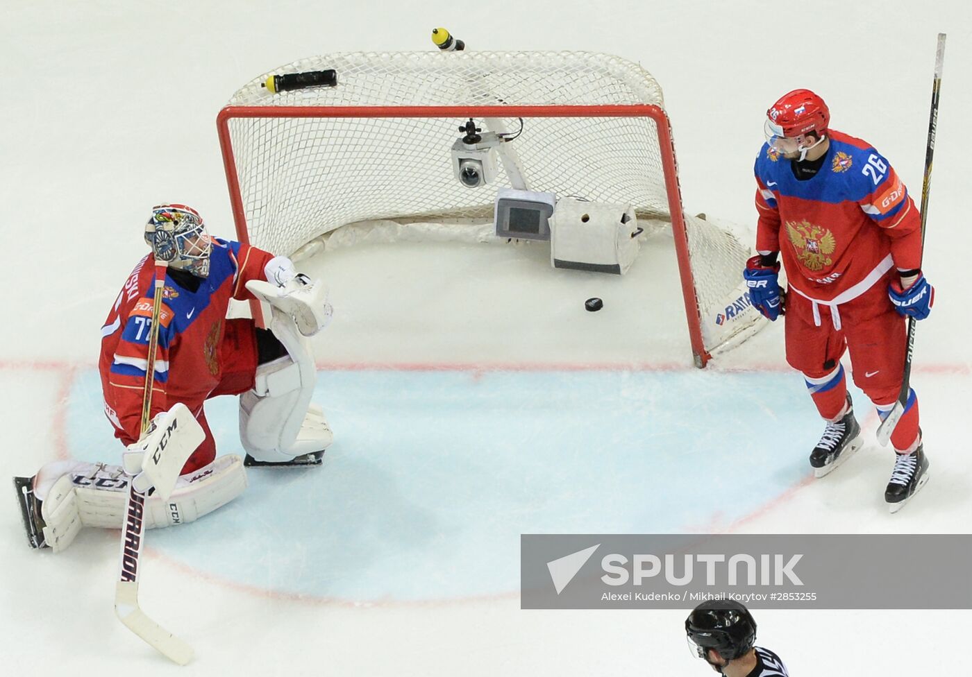 2016 IIHF World Ice Hockey Championship. Finland vs. Russia