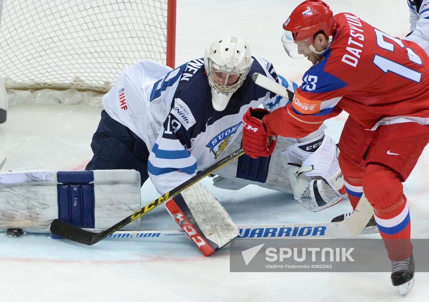 2016 IIHF World Ice Hockey Championship. Finland vs. Russia