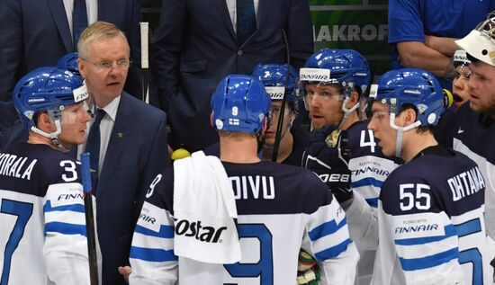 2016 IIHF World Ice Hockey Championship. Finland vs. Russia