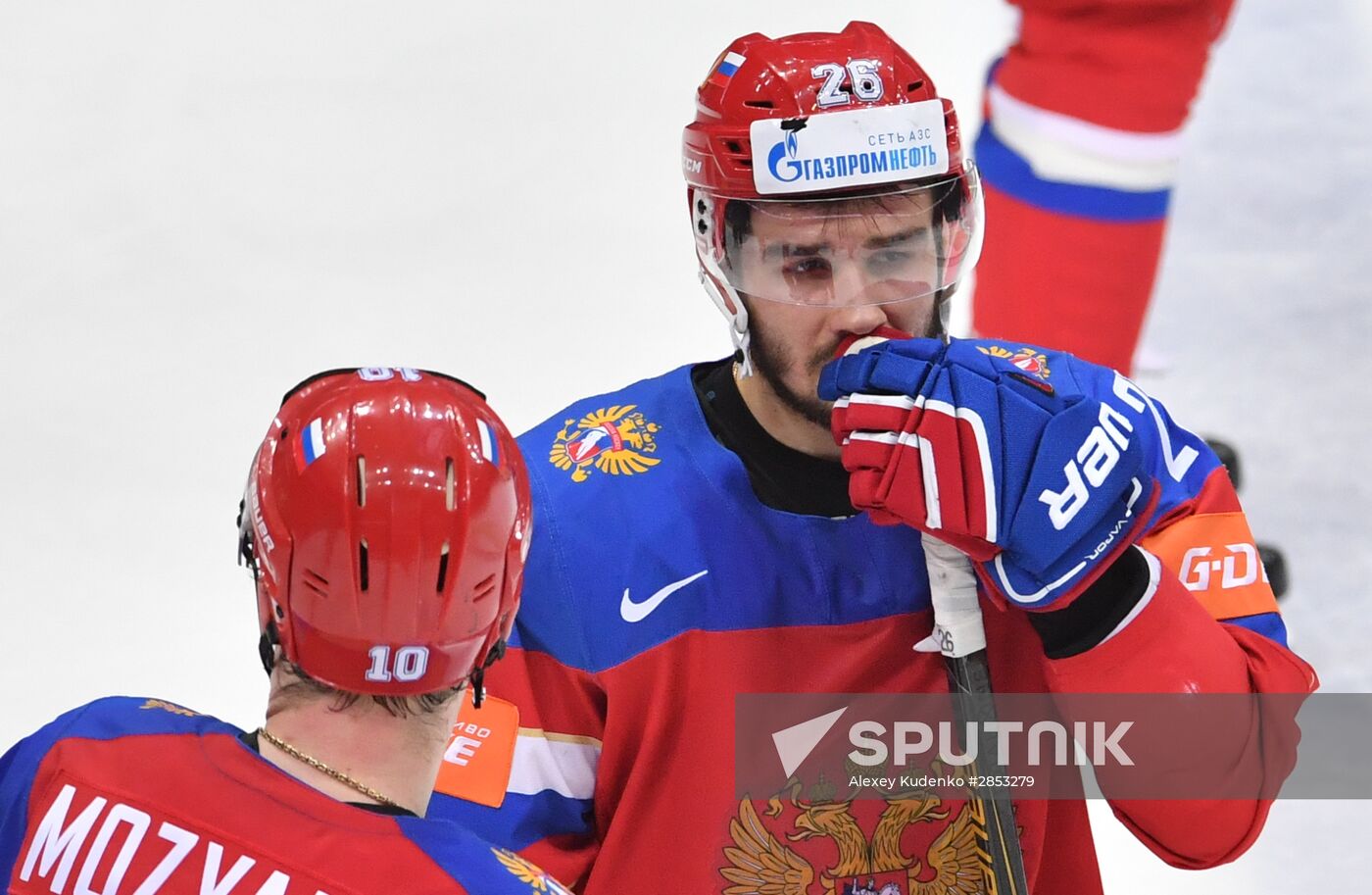 2016 IIHF World Ice Hockey Championship. Finland vs. Russia