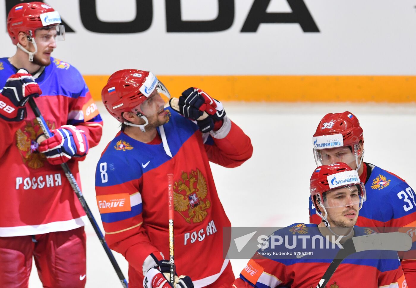 2016 IIHF World Ice Hockey Championship. Finland vs. Russia