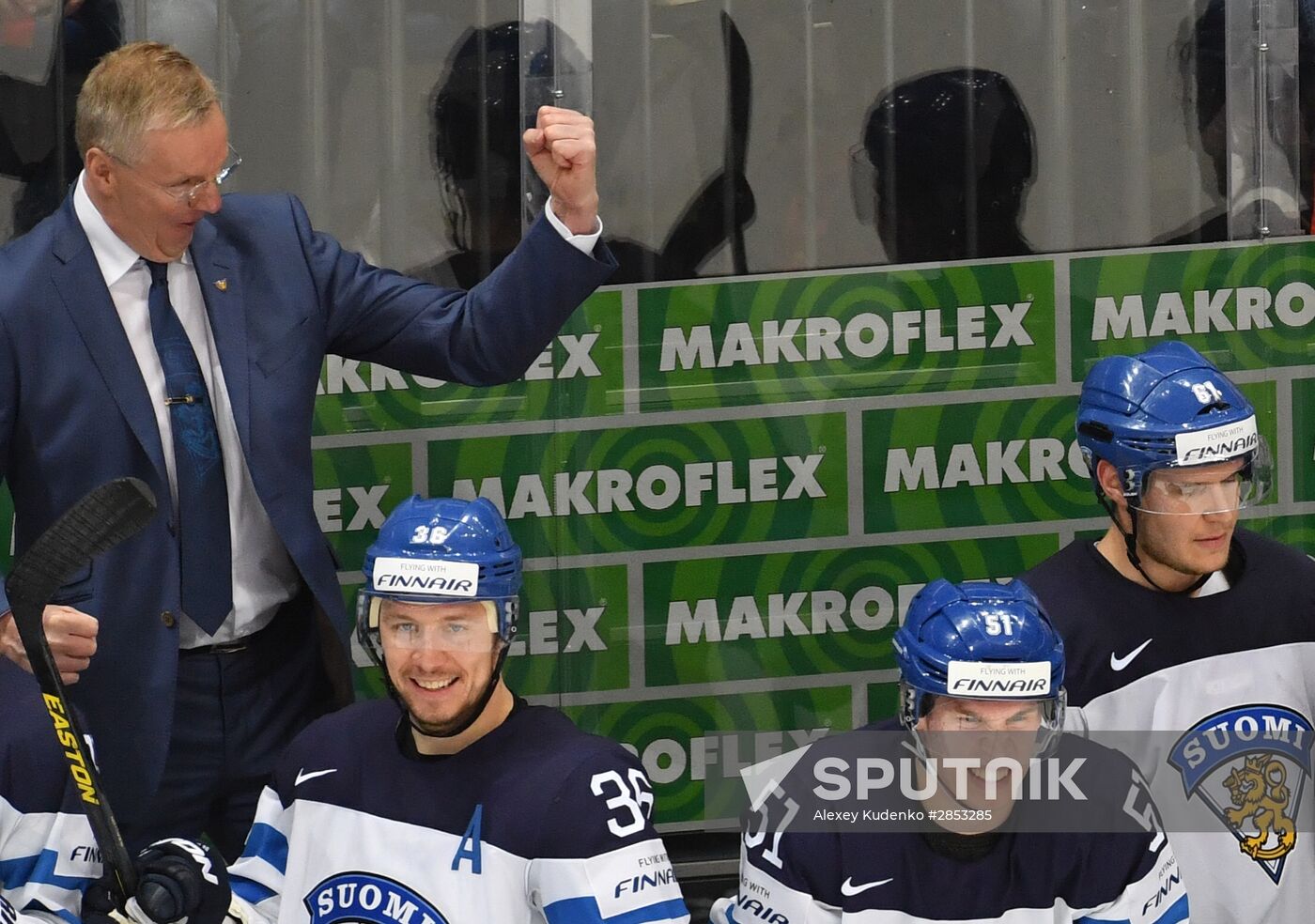 2016 IIHF World Ice Hockey Championship. Finland vs. Russia