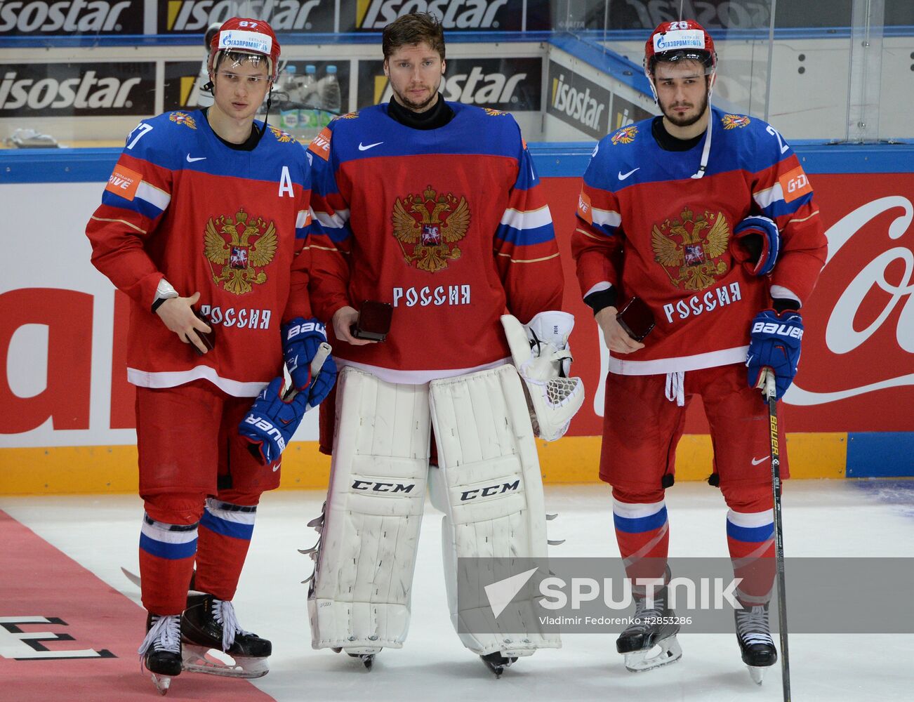 2016 IIHF World Ice Hockey Championship. Finland vs. Russia