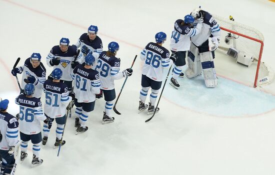 2016 IIHF World Ice Hockey Championship. Finland vs. Russia