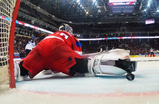 2016 IIHF World Ice Hockey Championship. Finland vs. Russia