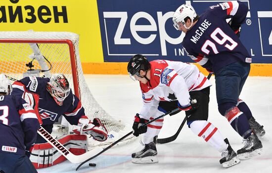 2016 IIHF World Ice Hockey Championship. Canada vs. USA