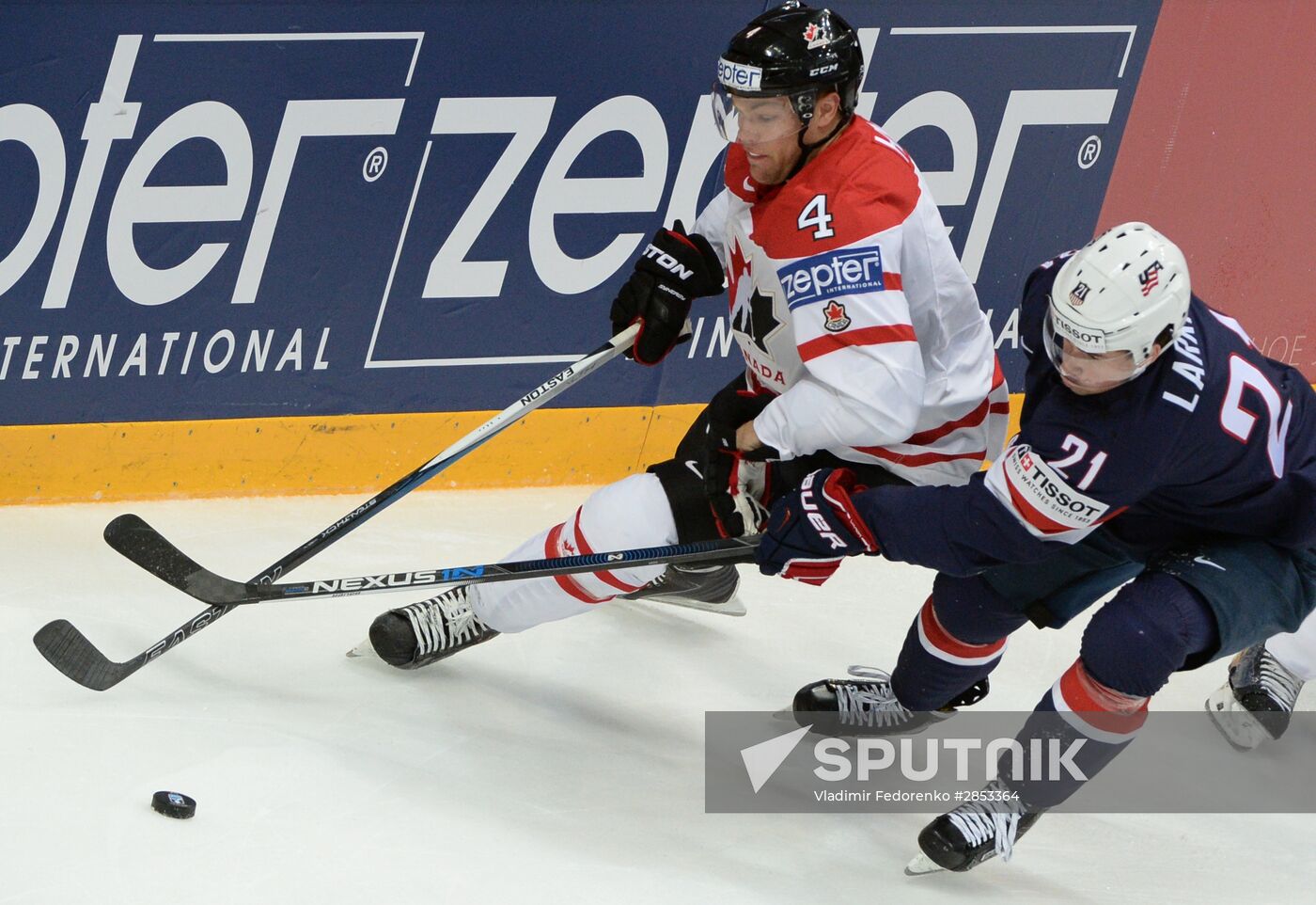 2016 IIHF World Ice Hockey Championship. Canada vs. USA