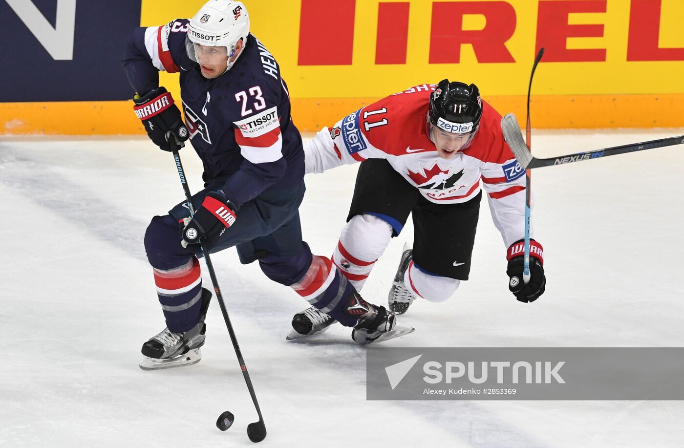 2016 IIHF World Ice Hockey Championship. Canada vs. USA