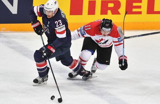 2016 IIHF World Ice Hockey Championship. Canada vs. USA