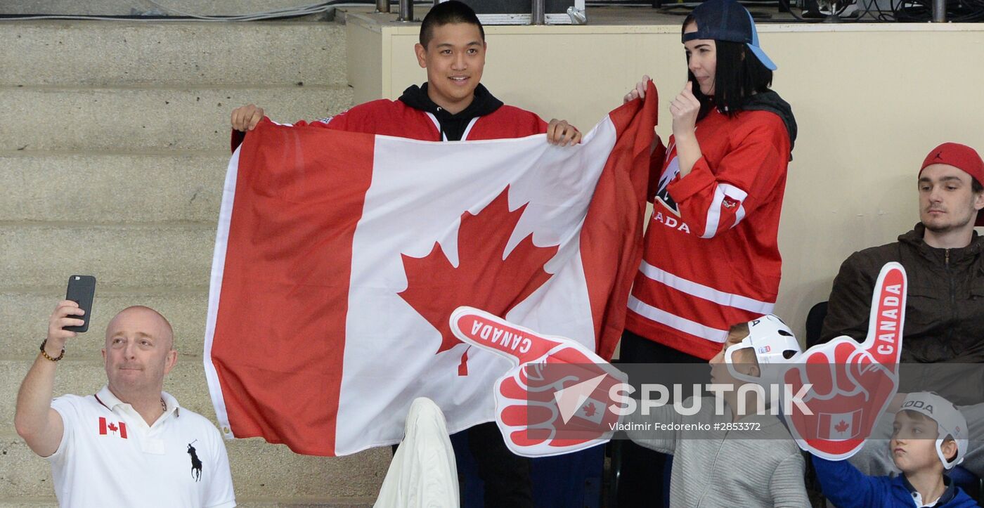 2016 IIHF World Ice Hockey Championship. Canada vs. USA