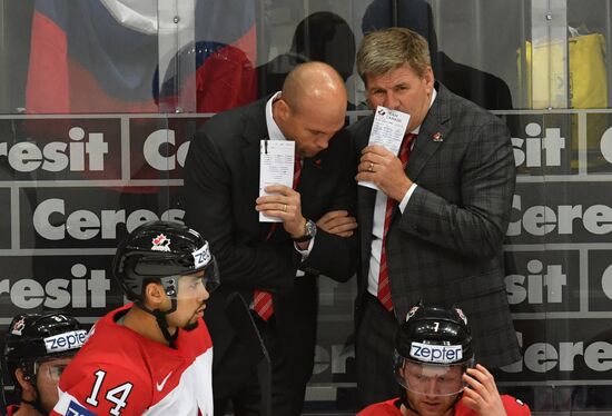 2016 IIHF World Ice Hockey Championship. Canada vs. USA