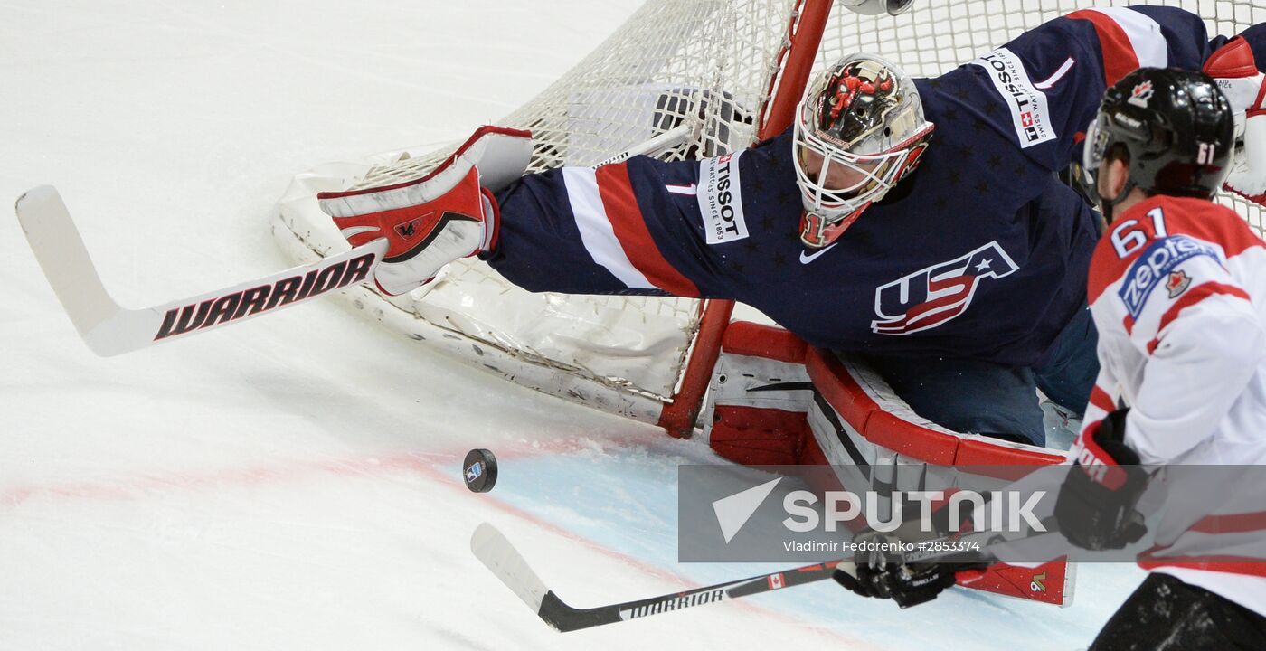 2016 IIHF World Ice Hockey Championship. Canada vs. USA