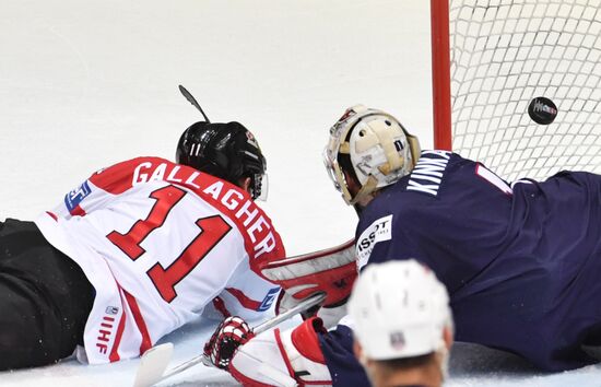 2016 IIHF World Ice Hockey Championship. Canada vs. USA